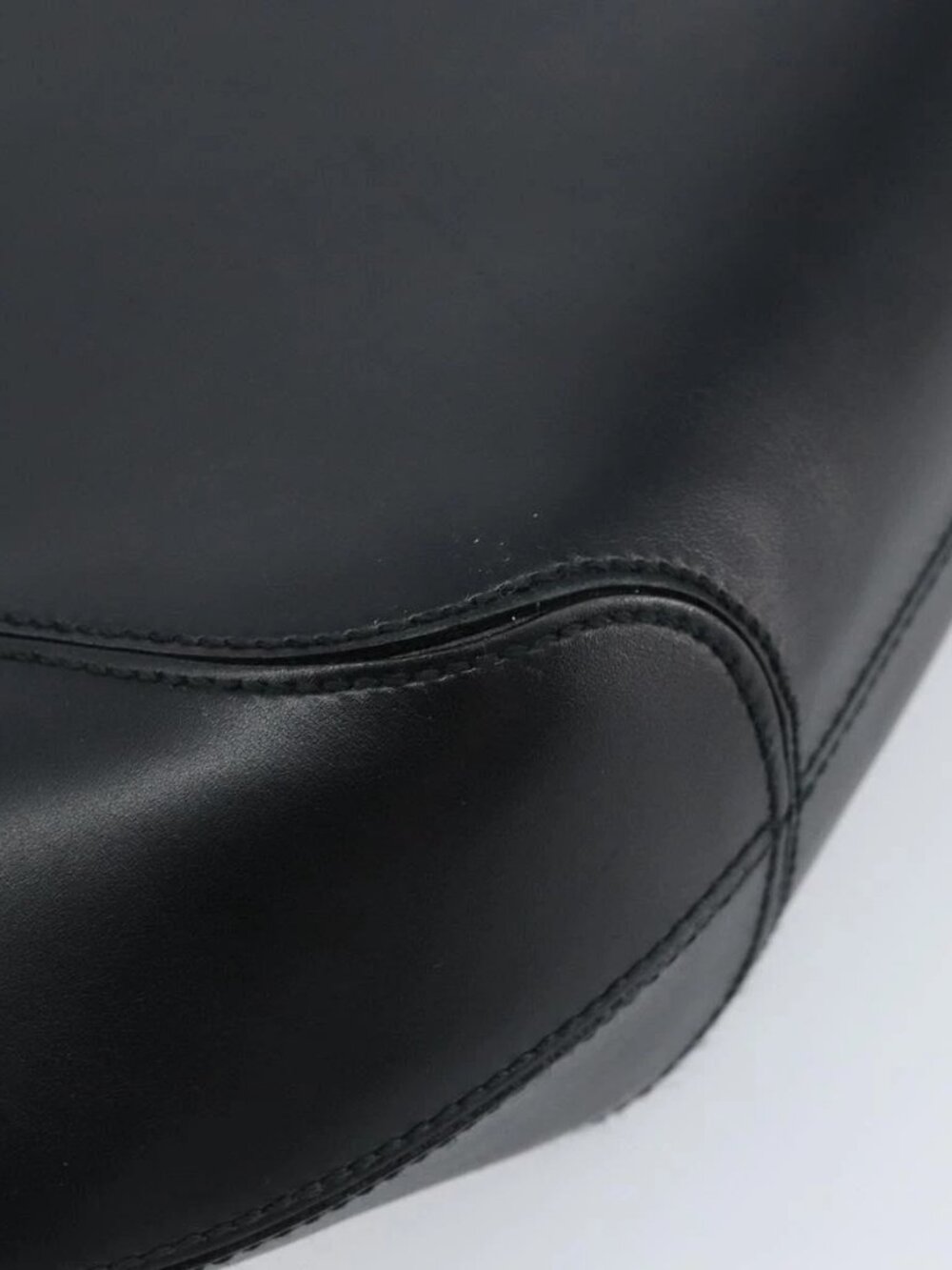 Salvatore Ferragamo Shoulder Bag Leather Black Auth ka2654A - Picture 14 of 16